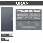 Drzwi stalowe Uran Techniczne 