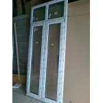 Okno Aluplast  białe 3 komorowy 1100/2540 R/ UR nr 424 S